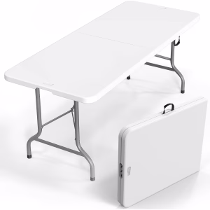 8' Plastic Folding Table